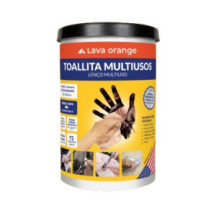 BOTE LAVAMANOS TOALLITAS ORANGE 72U