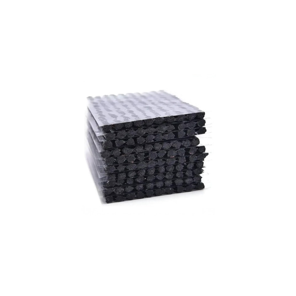 CAJA PARCHES GUSANO NEGRO 10CM 60U