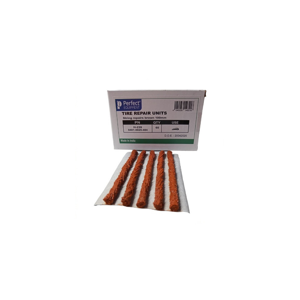 CAJA PARCHES GUSANO PERFECT 10CM 60U