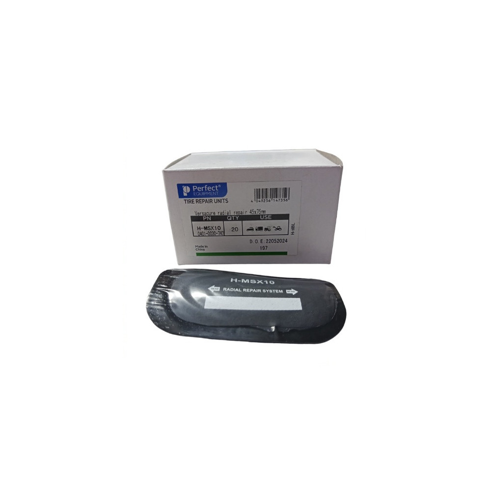 CAJA PARCHES PERFECT AUTOREPAIR 45X75MM