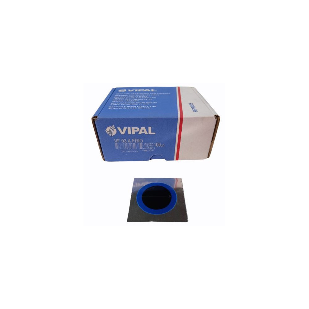 CAJA PARCHES VF-3 35MM REDONDOS 120U