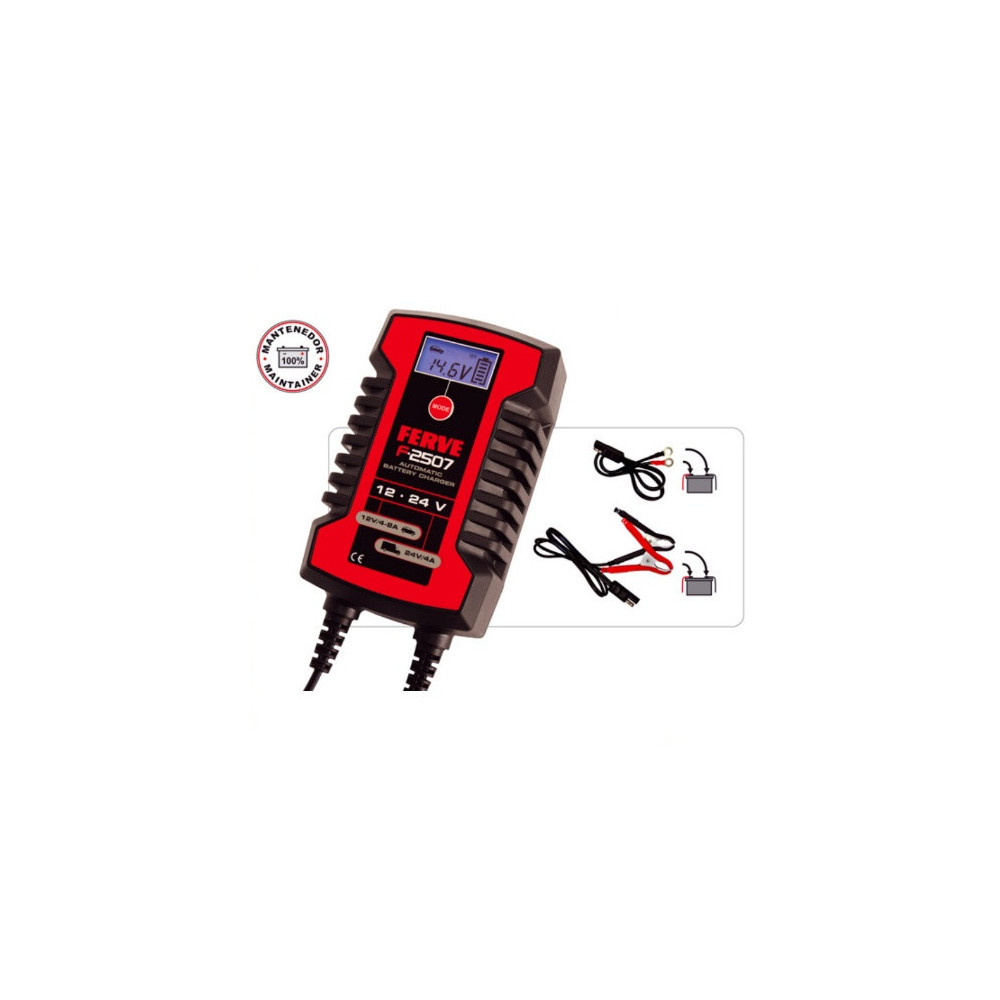 FERVE CARGADOR MANTENEDOR BATERIA 4A