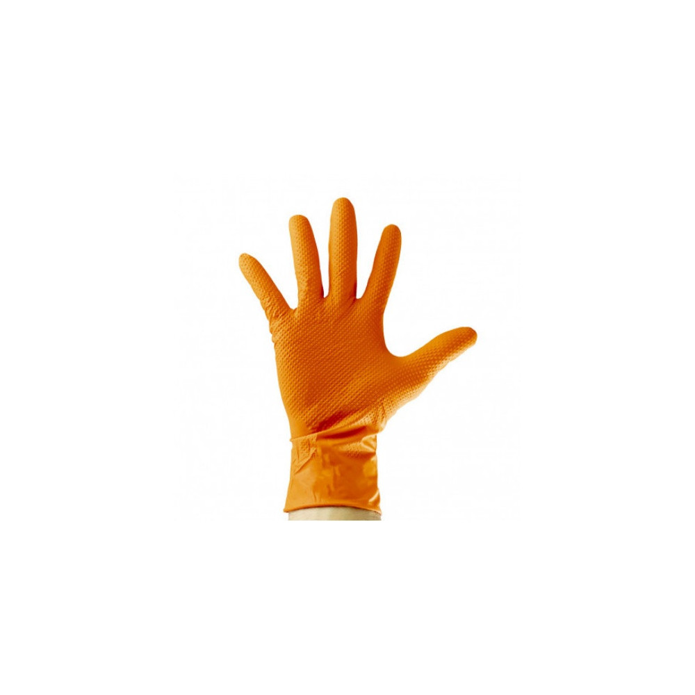 GUANTE DIAMANTADO NARANJA T.XLCUBO 250U