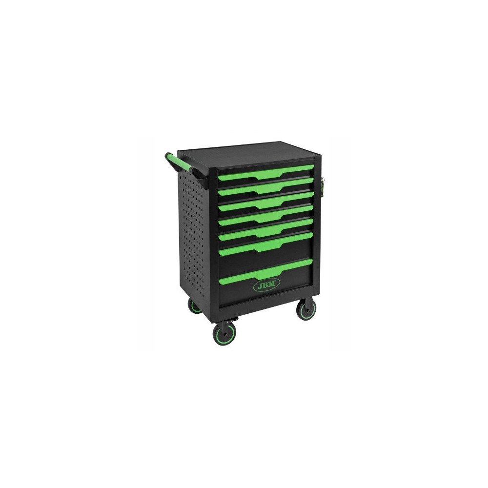 CARRO HERRAMIENTAS 7 CAJONES VERDE 154P