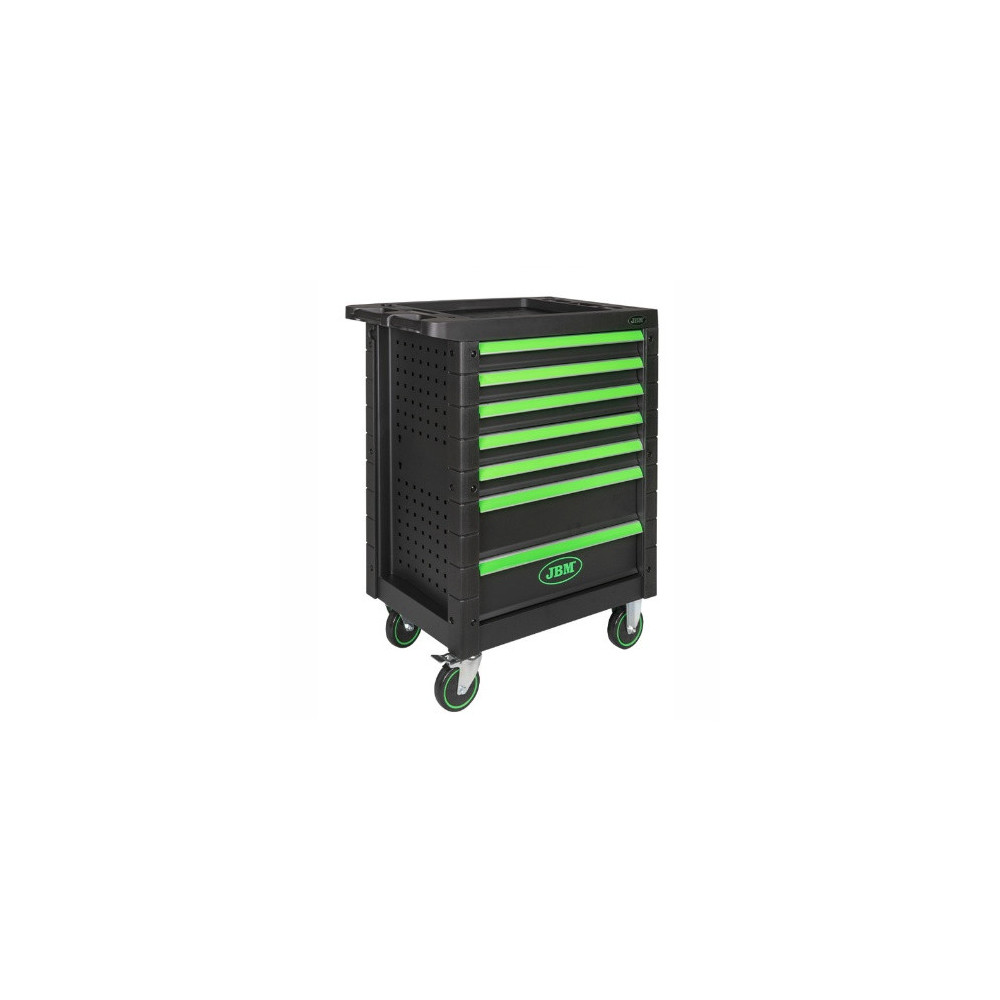 CARRO HERRAMIENTAS 7 CAJONES VERDE 172P