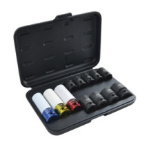 ESTUCHE 12 VASOS IMPACTO 1/2 HEXAGONAL