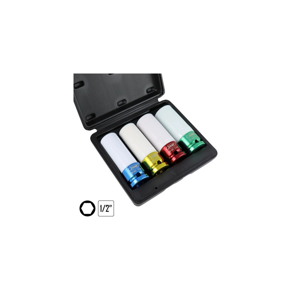 ESTUCHE 4 VASOS IMPACTO 1/2 EXTRACCION