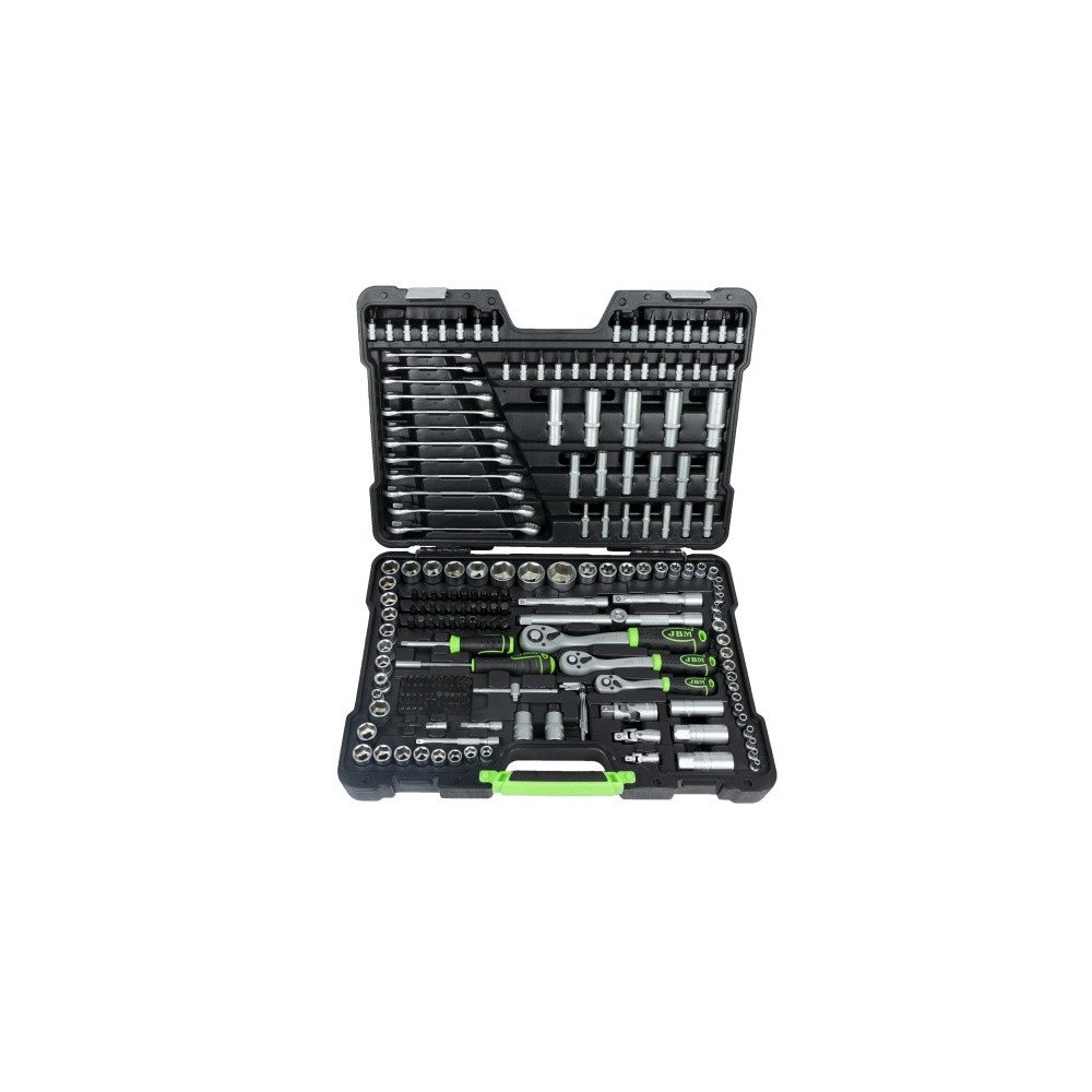 CAJA HERRAMIENTAS VASOS HEXAGONAL 216pz