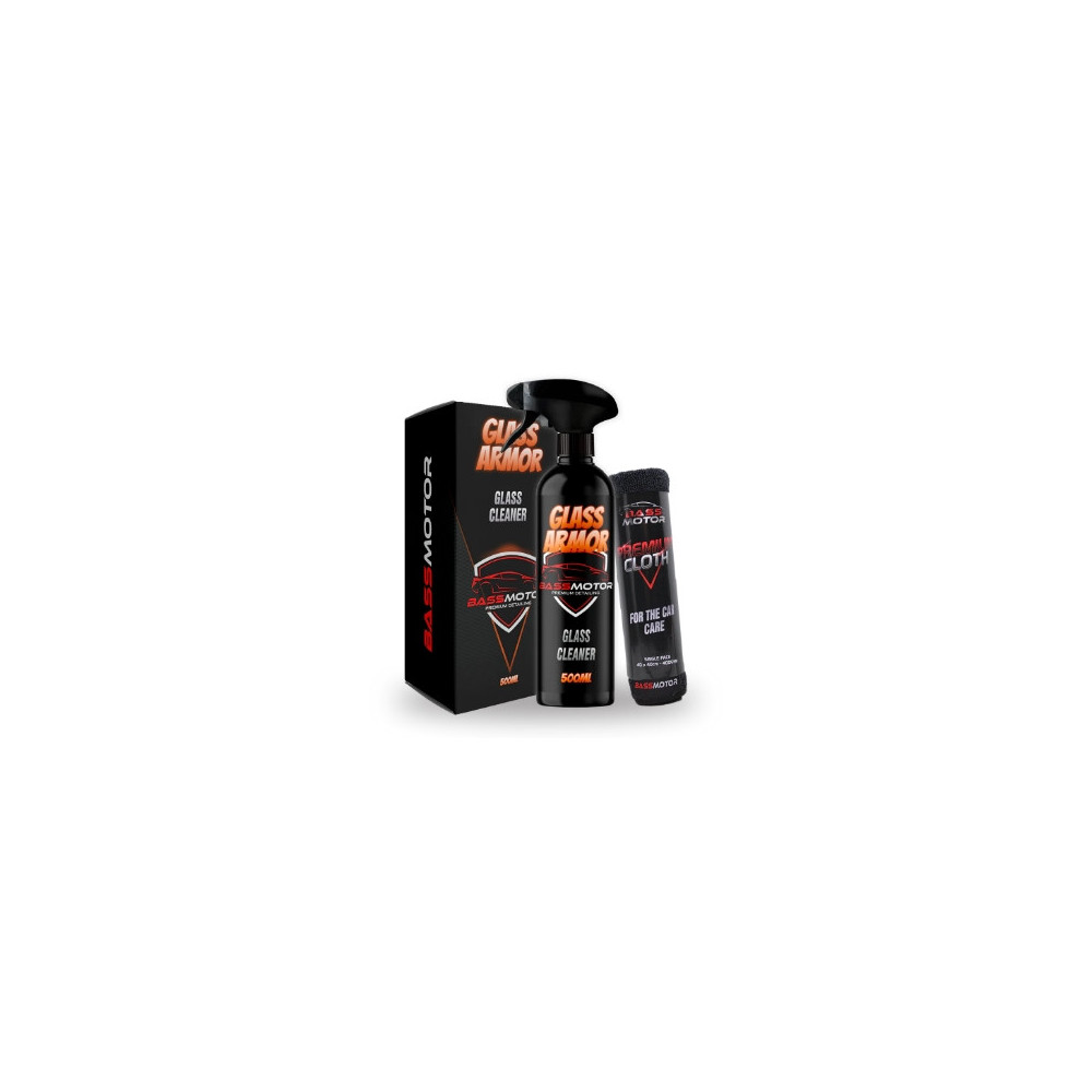 BASSMOTOR KIT GLASS ARMOR 500ML +BAYETA