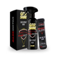 BASSMOTOR KIT GOLD SHINE 500ML + BAYETA