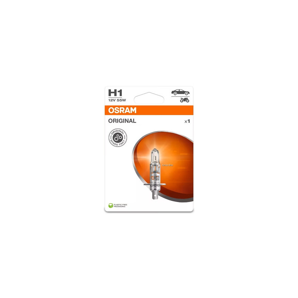 OSRAM BOMBILLA H-1 12V 55W BLISTER