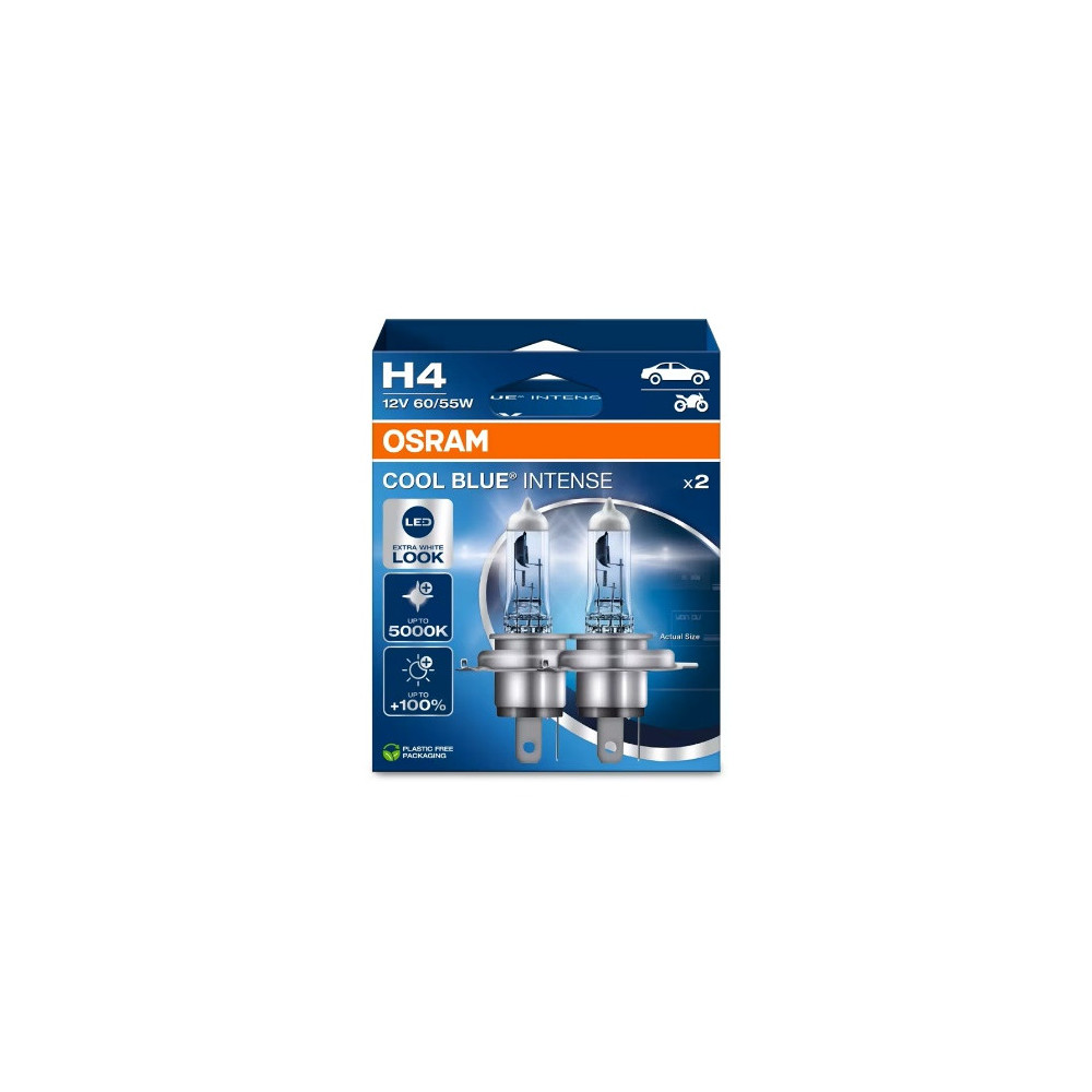 OSRAM JGO.BOMB. COOL BLUE INTENSE H4