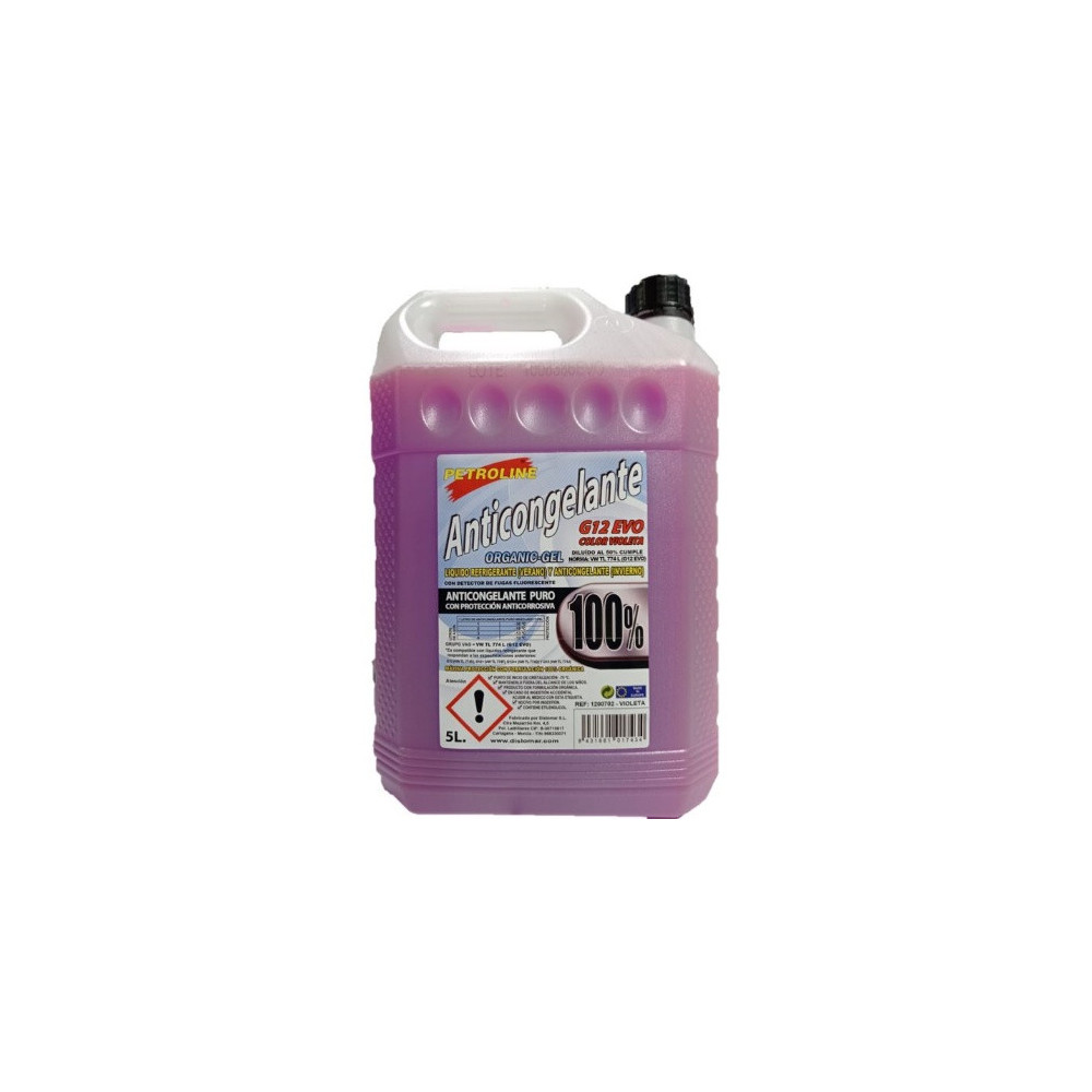 ANTICONG.ORGANICO PURO G12EVO ROSA 5L
