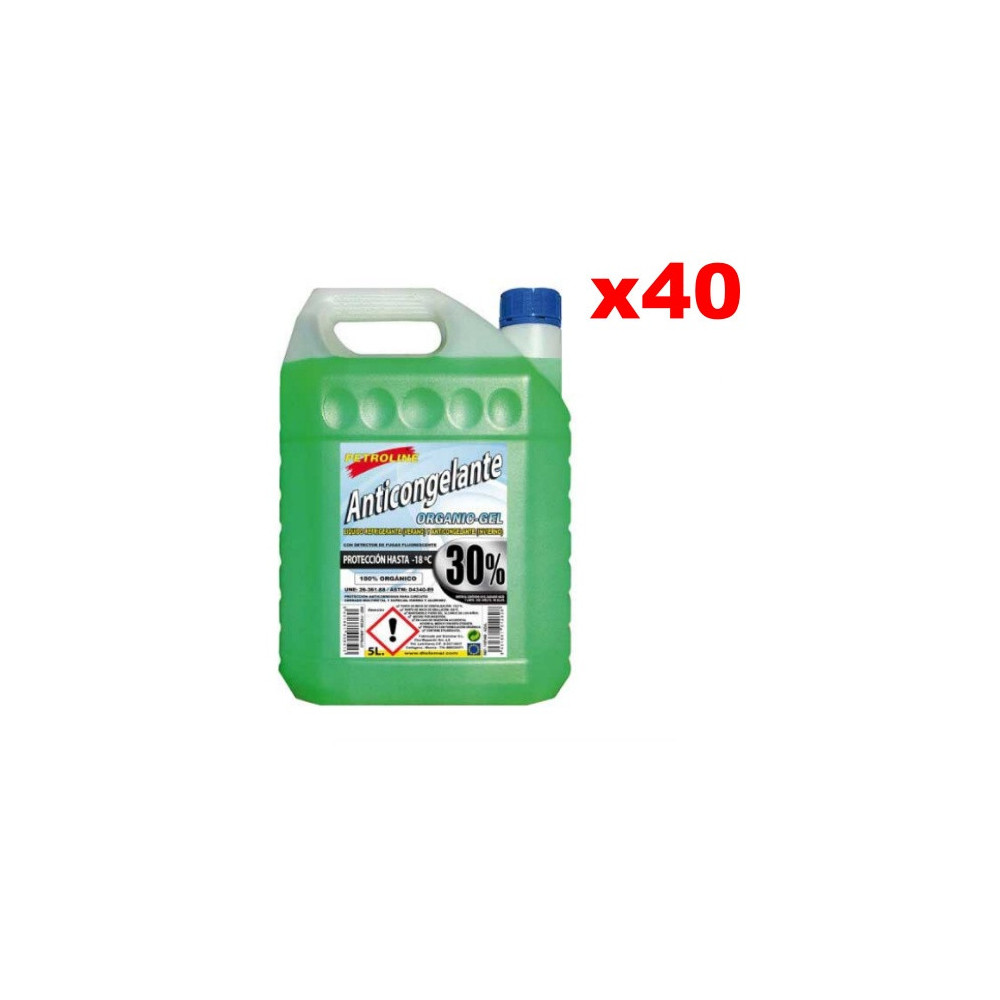 ANTICONGELANTE 30% VERDE 5L X40