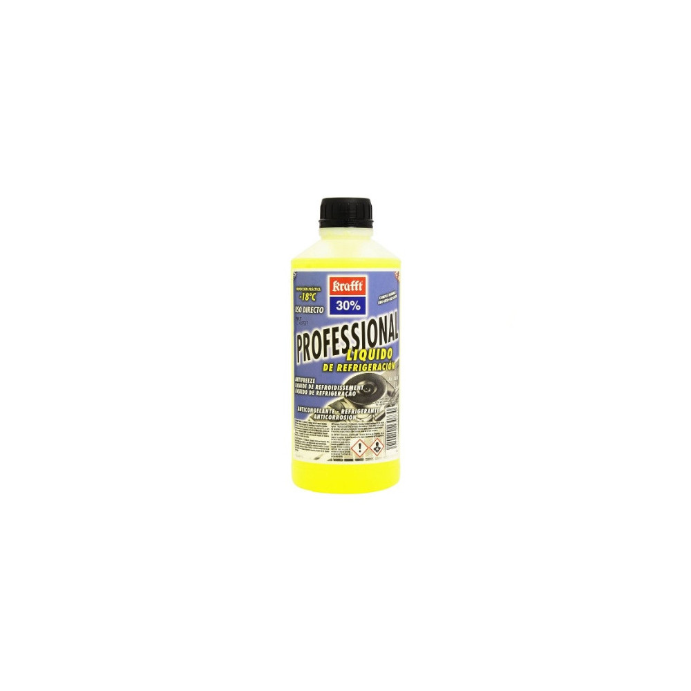 KRAFFT ANTICONGELANTE 30%PROF.AMARILLO1L