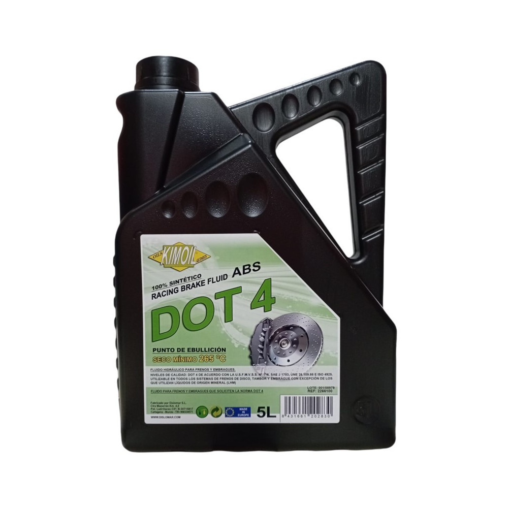 LATA LIQUIDO FRENOS KIMOIL DOT-4 5L