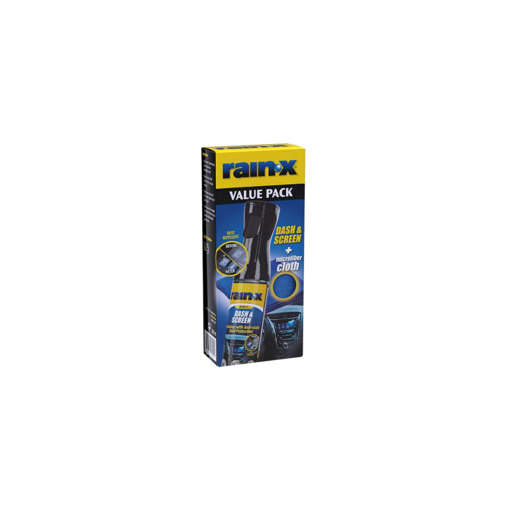 RAIN-X LIMPIA PANTALLAS + BAYETA 300ML