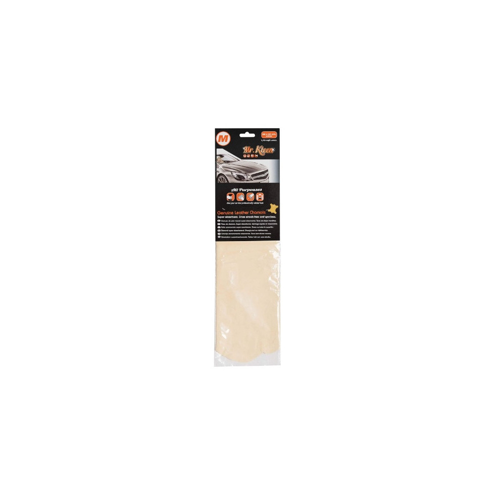 GAMUZA PIEL NATURAL 30X50CM KLIN215