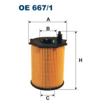 Filtro aceite FILTRON OE667/1