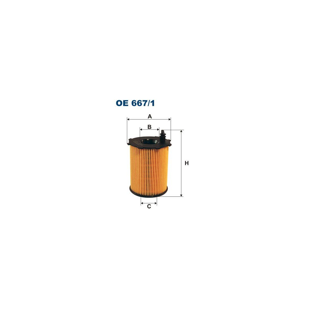 Filtro aceite FILTRON OE667/1