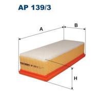 Filtro aire FILTRON AP1393