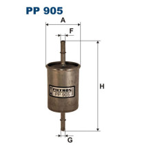 Filtro combustible FILTRON PP905