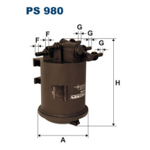 Filtro combustible FILTRON PS980