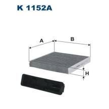 Filtro habitáculo FILTRON K1152A