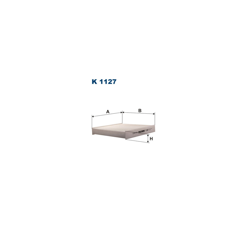 Filtro habitáculo FILTRON K1127