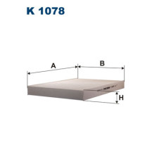 Filtro habitáculo FILTRON K1078