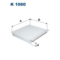 Filtro habitáculo FILTRON K1060