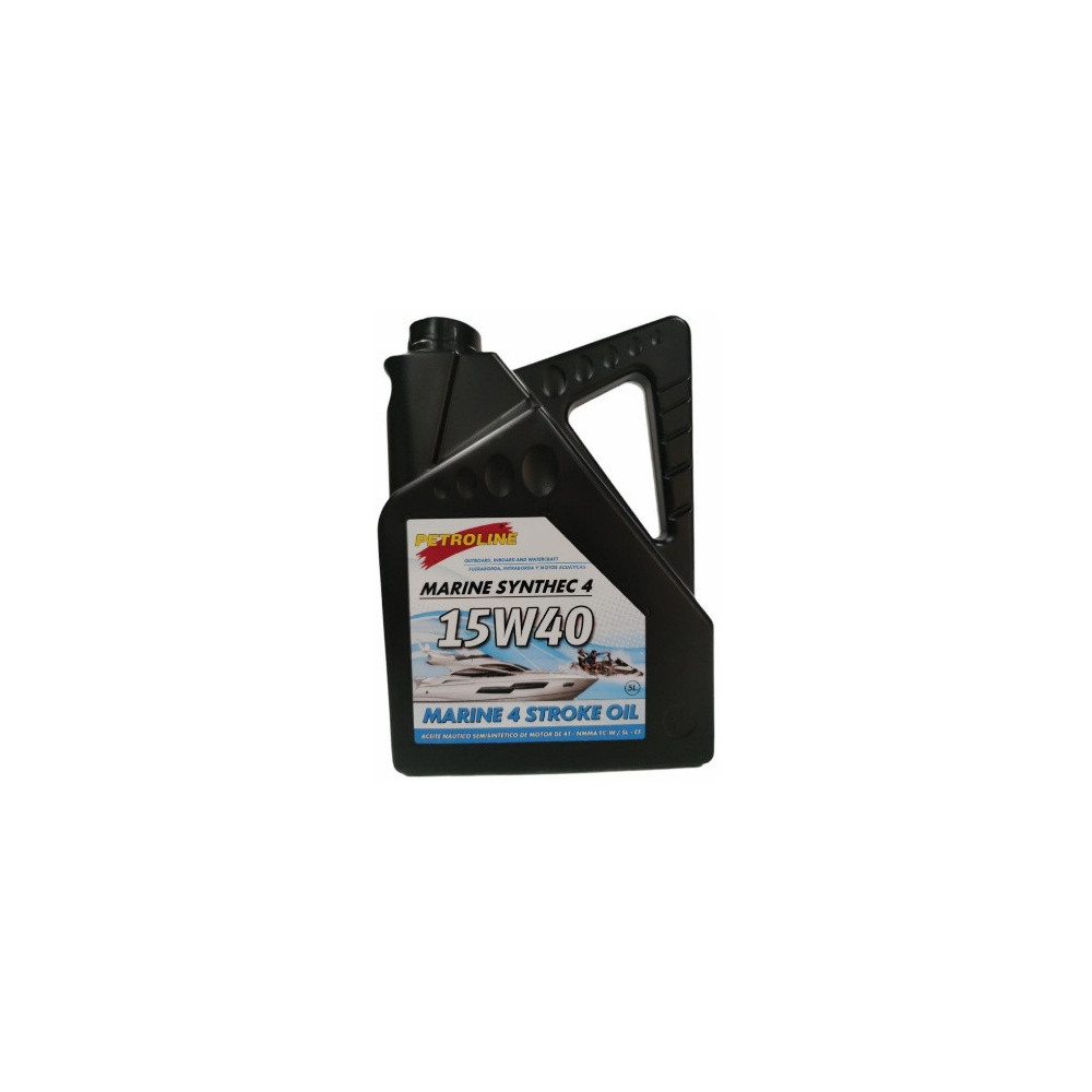 PETROLINE MARINO 15W40 SYNTHEC 4TSEMI5L