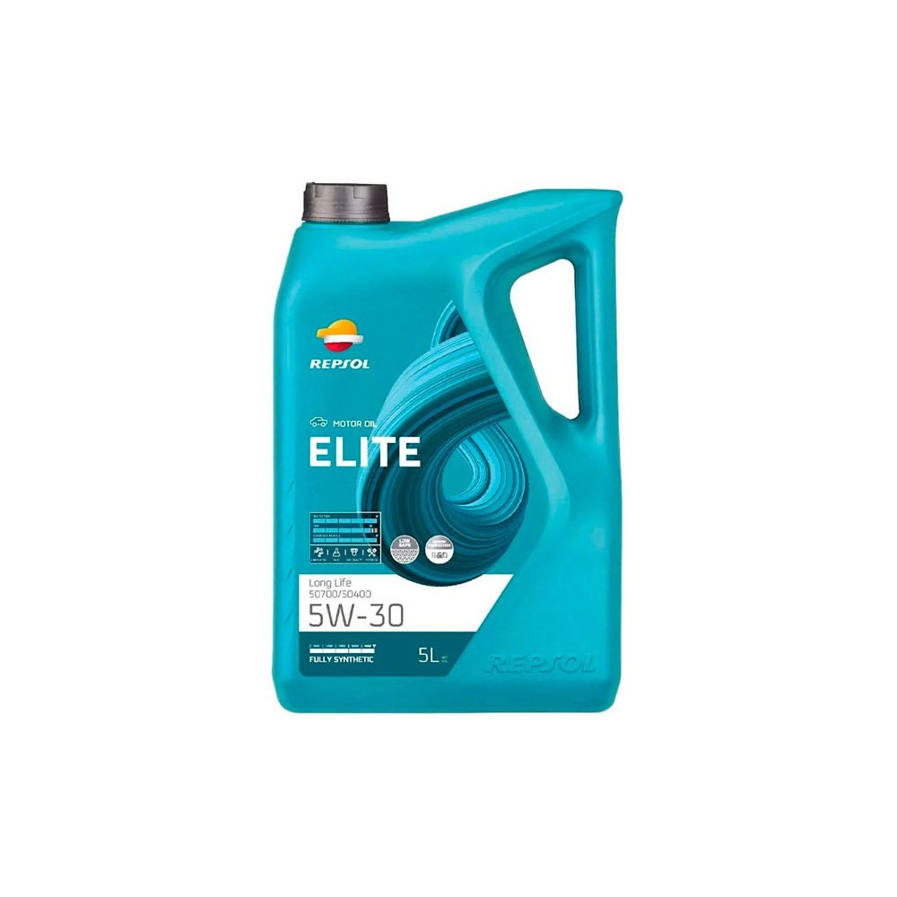 Aceite Repsol Elite Long Life 50700/50400 5W-30 5 L | Auto Repuestos 24