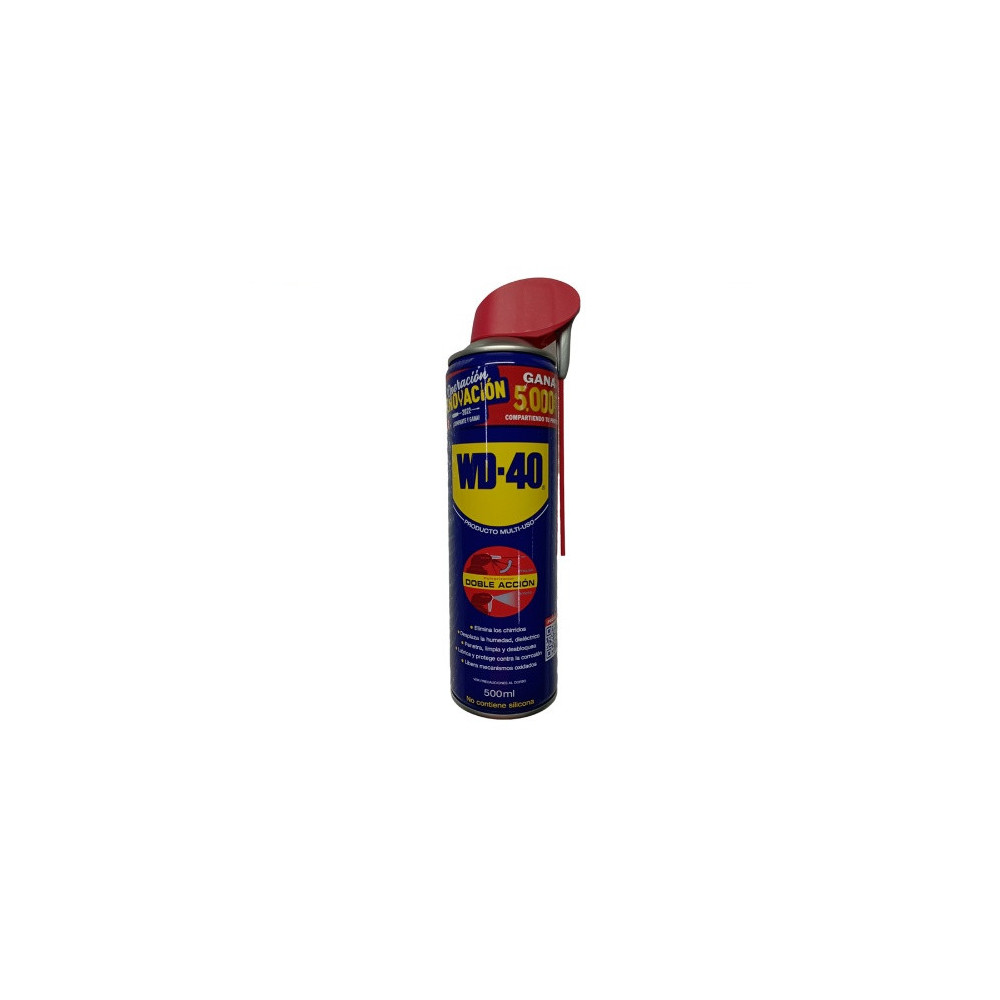 WD40 MULTIUSOS SPRAY DOBLE ACCION 500ML