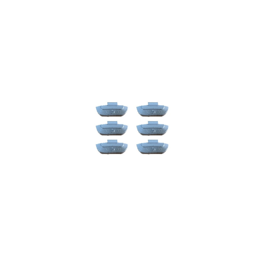 CAJA 100 CONTRAPESAS ZINC 20GR MOD.101