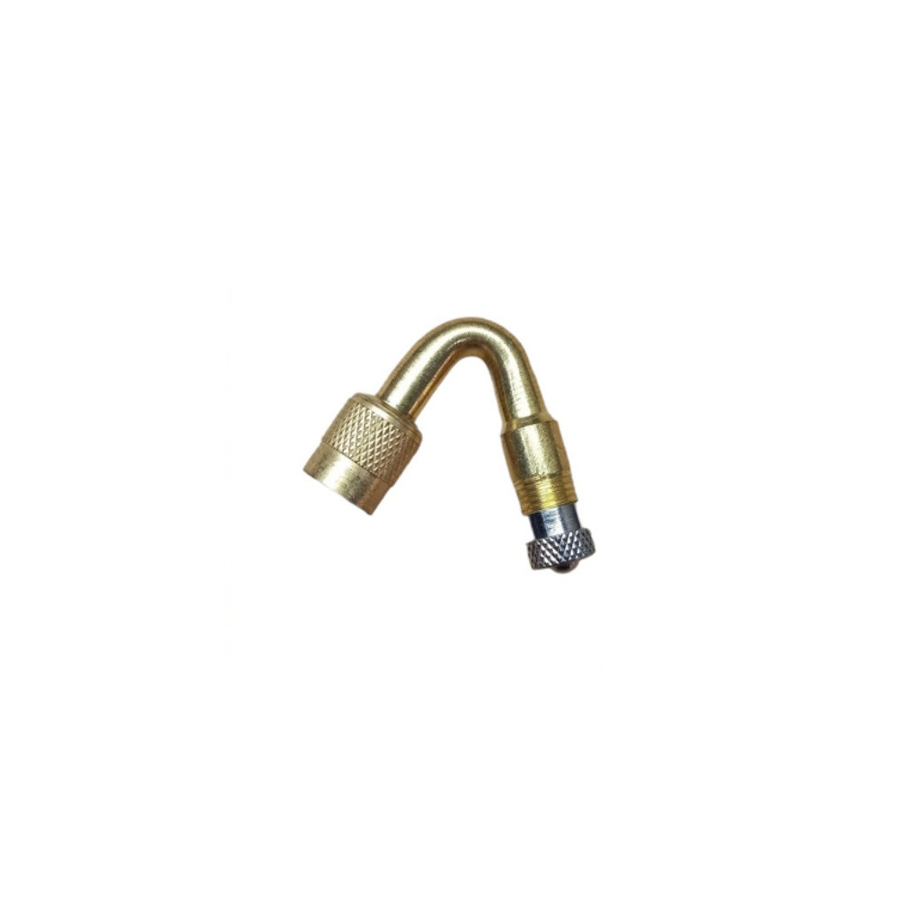 VALVULA EXT.ACODADA 45º L34MM CAMION